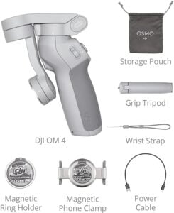 Gadgetoo Dji Om 4 Se – 3-Axis Smartphone Gimbal