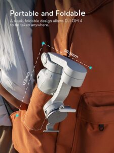 Gadgetoo Dji Om 4 Se – 3-Axis Smartphone Gimbal