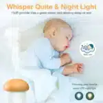 JISULIFE JM02 Mini Humidifier Aroma Diffuser 250ml for Home Baby Car Air with Night Light - Image 8