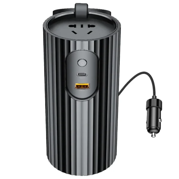 ROCK Car Inverter Type-C USB Power Slot Car Inverter Charger