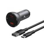 Baseus PD 100W USB Car Charger Quick Charge 4.0 QC4.0 QC3.0 Type C USB - Image 2