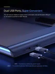 Gadgetoo Baseus Thermocool Heat-Dissipating Laptop Stand