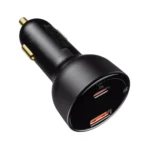 Baseus Superme Digital Display PPS 100W USB Car Charger with Type C Cable - Image 2