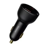 Baseus Superme Digital Display PPS 100W USB Car Charger with Type C Cable - Image 3