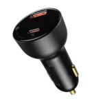 Baseus Superme Digital Display PPS 100W USB Car Charger with Type C Cable - Image 4