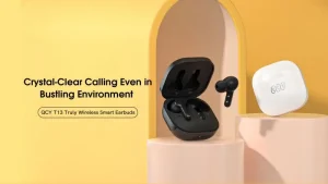 Gadgetoo Qcy T13 Touch Control 4 Microphones Enc Wireless Earphones