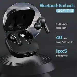 Gadgetoo Qcy T13 Touch Control 4 Microphones Enc Wireless Earphones