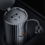 ROCK Car Inverter Type-C USB Power Slot Car Inverter Charger - Image 3
