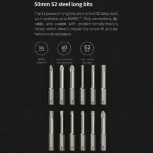 Gadgetoo Xiaomi Hoto 3.6V Cordless Rechargeable Electric Screwdriver