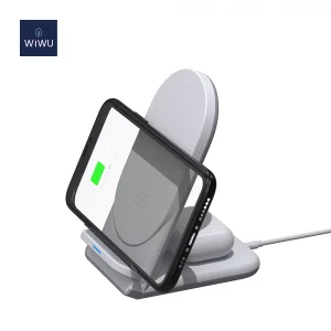 Gadgetoo Wiwu Power Air 18W 2 In 1 Wireless Charger