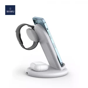 Gadgetoo Wiwu Power Air 18W 3 In 1 Wireless Charger