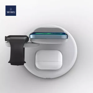 Gadgetoo Wiwu Power Air 18W 3 In 1 Wireless Charger