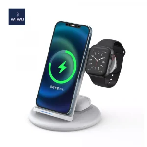 Gadgetoo Wiwu Power Air 18W 3 In 1 Wireless Charger