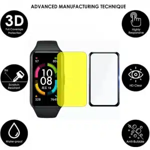 Gadgetoo Huawei Honor Band 6 Screen Protector (2Pcs)