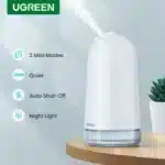 UGREEN Mini Humidifier 400ml Air Spray Moisturizer - Image 3