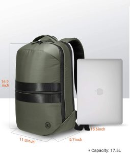 Gadgetoo Xiaomi 90 Points Manhattan Business Casual Backpack Dark Green