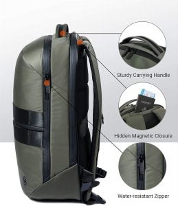 Gadgetoo Xiaomi 90 Points Manhattan Business Casual Backpack Dark Green