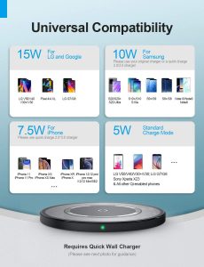 Gadgetoo Baseus Simple Magnetic 15W Wireless Charger For Iphone 12 Series – Transparent