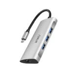 WiWU Alpha 6-in-1 Multi-function Type-C Hub Adapter - Image 2