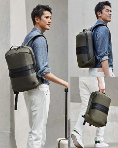 Gadgetoo Xiaomi 90 Points Manhattan Business Casual Backpack Dark Green