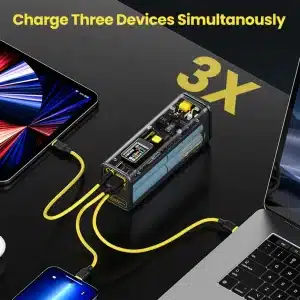 Gadgetoo Shargeek Portable Charger Storm 2 100W 25600Mah Laptop Power Bank