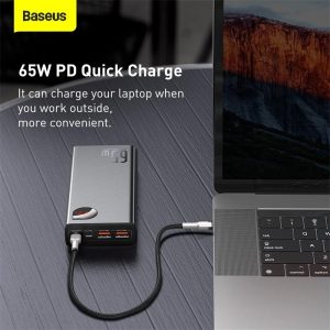 Gadgetoo Baseus Adaman 65W Digital Display Quick Charge Power Bank 20000Mah