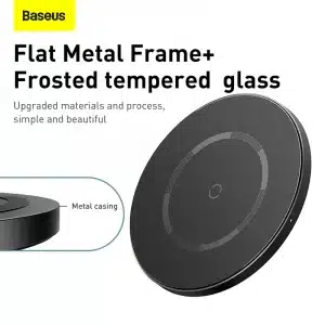 Gadgetoo Baseus Simple Magnetic 15W Wireless Charger For Iphone 12 Series – Transparent