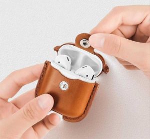Gadgetoo Coteetci Airpods 3Rd Gen Leather Case With Hook