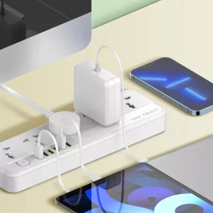 Gadgetoo Ldnio Sc5614 Power Strip 5 Ac Outlets And 6 Usb Charging Ports