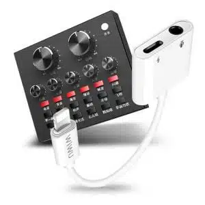 Gadgetoo Wiwu Audio Converter Lightning To Lightning &Amp; 3.5Mm