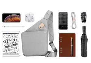 Gadgetoo Wiwu Cross-Body Bag Water-Proof Chest Travel Anti-Theft Shoulder Bags
