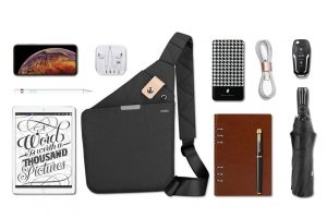 Gadgetoo Wiwu Cross-Body Bag Water-Proof Chest Travel Anti-Theft Shoulder Bags
