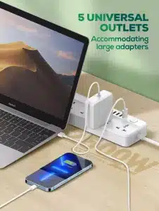 Gadgetoo Ldnio Sc5614 Power Strip 5 Ac Outlets And 6 Usb Charging Ports