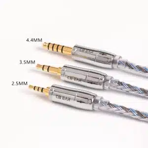 Gadgetoo Kbear 16 Core Earphone Upgraded Silver Plated Copper Cable