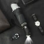 Automatic Umbrella With LED Flashlight Reflective Stripe