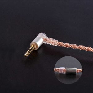 Gadgetoo Kbear 4 Core Silver Plated Copper Cable With Mic