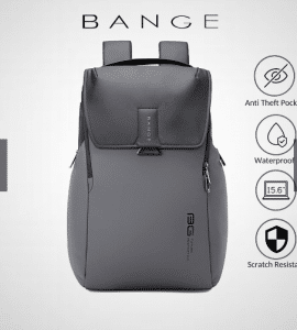 Gadgetoo Bg 2581 Bange Premium Quality Anti Theft Backpack Water Repellent Fabric Gadgetoo Bg 2581 Bange Premium Quality Anti Theft Backpack Water Repellent Fabric