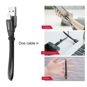 Gadgetoo Baseus Nimble 2 In 1 Portable Lightning Usb Cable