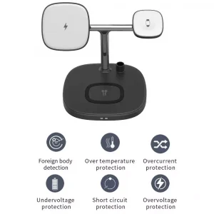 Gadgetoo Wiwu M8 Power Air 4 In 1 Qi Magnetic 15W Wireless Charger
