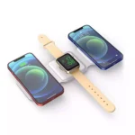 WiWU Power Air 3 in 1 Magnets 15W Wireless Charger for iWatch iPhone AirPods