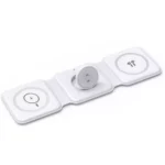 WiWU Power Air 3 in 1 Magnets 15W Wireless Charger for iWatch iPhone AirPods - Image 2