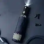 Automatic Umbrella With LED Flashlight Reflective Stripe - Image 4