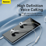Baseus Encok H17 Wired 3.5mm Sport Earphones - Image 2