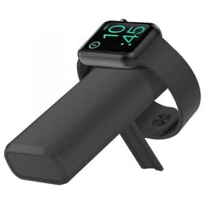 Gadgetoo Coteetci 2 In 1 Powerbank &Amp; Wireless Fast Charging Pad For Iwatch &Amp; Smartphone