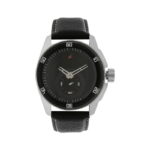 Fastrack Black Dial Leather Strap Watch (NN3089SL04)