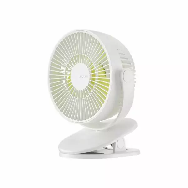 JISULIFE FA29/FA29A Clip on Desk Fan Rechargeable 4 Speed Modes