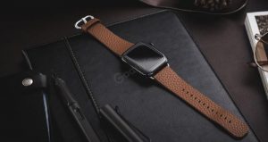 Gadgetoo Soft Leather Strap Band For Apple Watch 42/44Mm