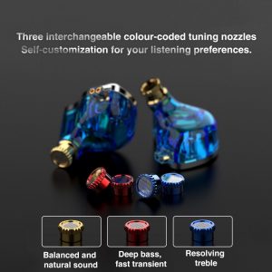 Gadgetoo Trn Stm 1Dd+1Ba Hybrid Driver Hifi In-Ear Earphones