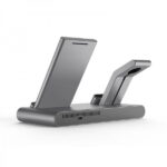 WiWU 18W Power Air 3 In 1 Wireless Charger for iPhone iWatch Airpods - Image 2