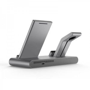 Gadgetoo Wiwu 18W Power Air 3 In 1 Wireless Charger For Iphone Iwatch Airpods